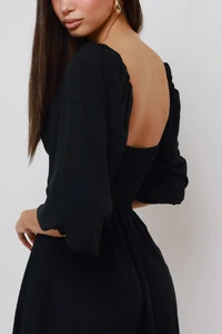 Vestido Corselet Manguinhas Stella