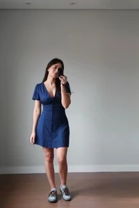 Vestido Ruby Linho Amarração