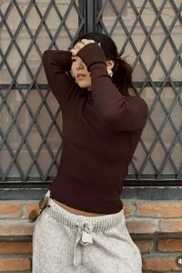 Blusa Manga Dedinho Cacharrel Tricot Modal