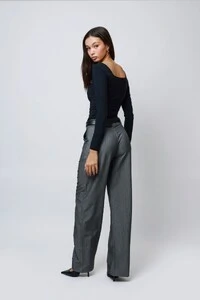 Calça Alfaiataria Chumbo Mescla