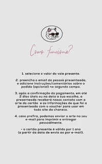 Vale Presente (E-GIFT)