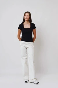 Blusa Karol Decote Redondo Tricot