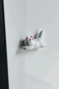 Ímã de Geladeira Gatinho Cerâmica