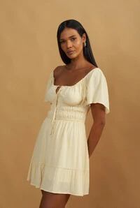 Vestido Poplin Curto