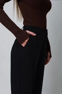Blusa Manga Dedinho Cacharrel Tricot Modal