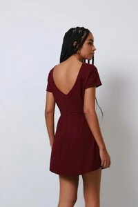 Vestido Macaquinho Lana Linho