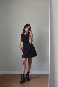 Vestido Pearl Curto Alfaiataria