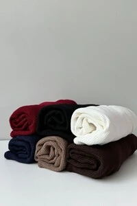 Blusa Texturizada Tricot Decote V