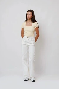 Blusa Karol Decote Redondo Tricot