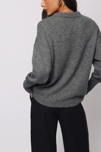 Blusão Mescla Londres Tricot Oversized