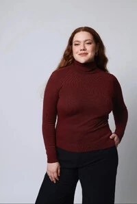 Blusa Gola Alta Básica Cacharrel Tricot