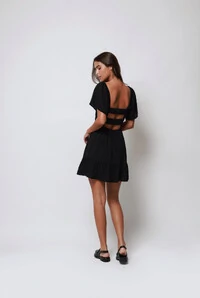 Vestido Poplin Curto