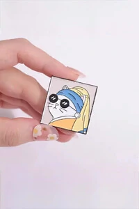 Broche Pin Gatinho Esmaltado