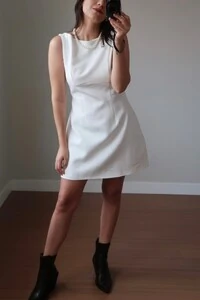 Vestido Pearl Curto Alfaiataria