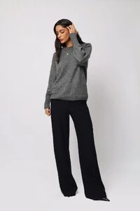 Blusão Mescla Londres Tricot Oversized