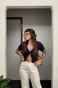 Blusa Cropped Botões Tricot