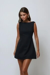 Vestido Pearl Curto Alfaiataria