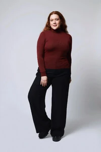 Blusa Gola Alta Básica Cacharrel Tricot