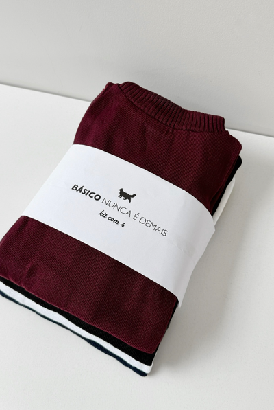 Kit com 3 | Cacharrel Gola Alta