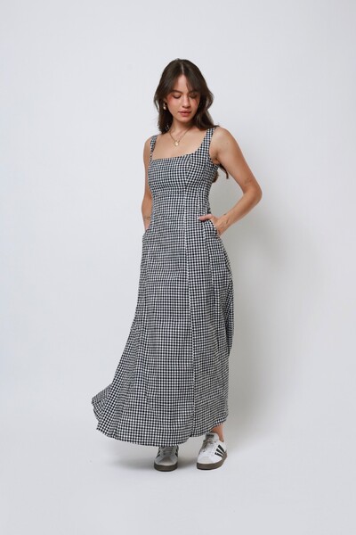 Foto Vestido Anna Longo Decote Quadrado