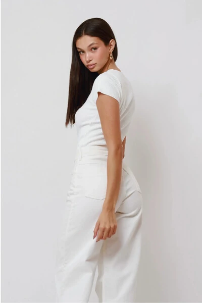 FotoBlusa Karol Decote Redondo Tricot