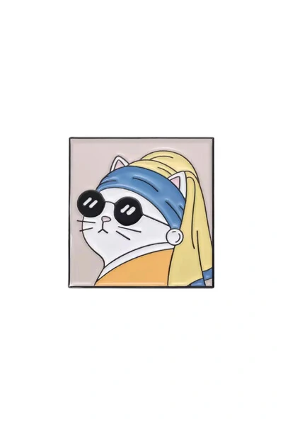 Foto Broche Pin Gatinho Esmaltado