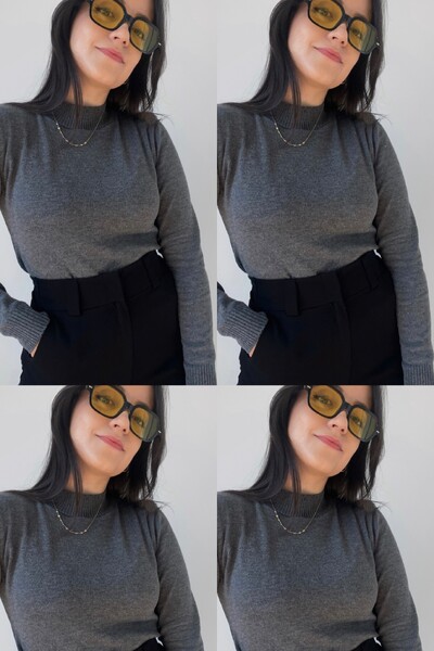 FotoBlusa Gola Baixa Básica Cacharrel