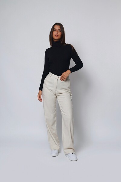 Foto Blusa Gola Alta Básica Cacharrel Tricot