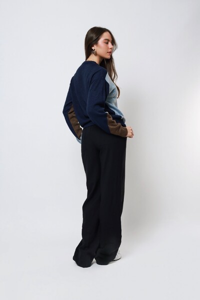 FotoBlusão Xadrez Argyle Tricot Oversized