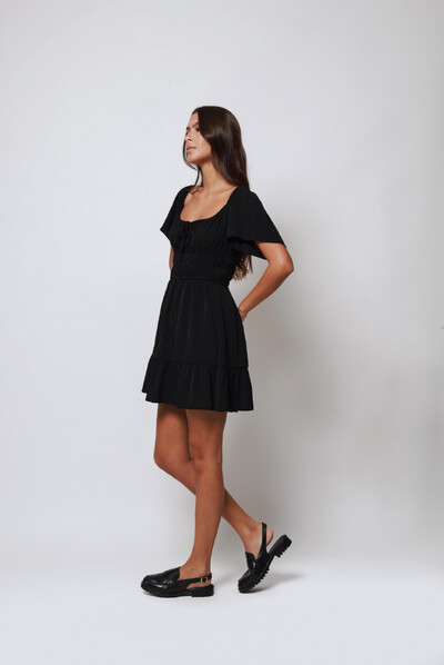 Foto Vestido Poplin Curto