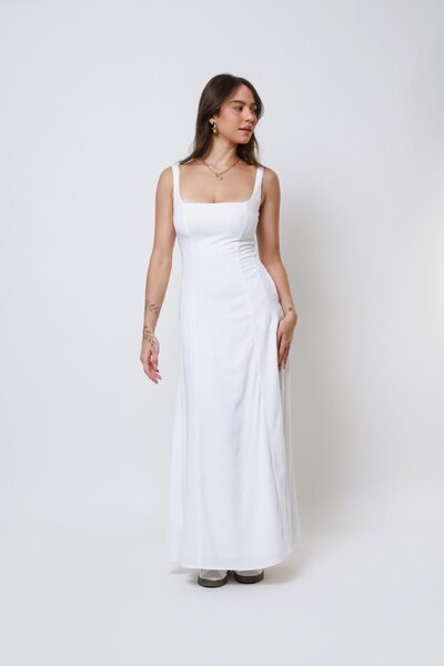 Foto Vestido Anna Longo Decote Quadrado