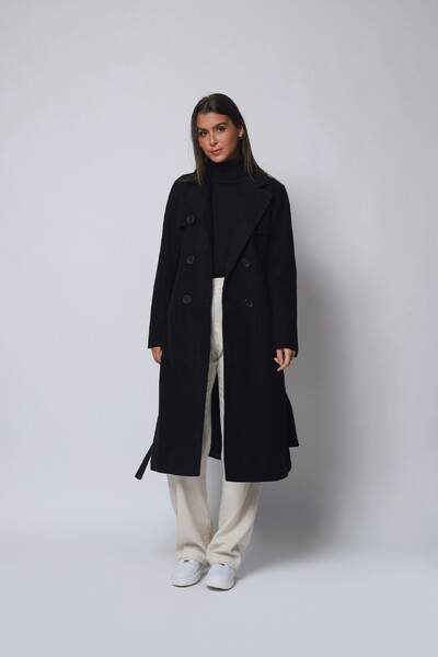 Foto Casaco Sobretudo Lã Batida Trench Coat