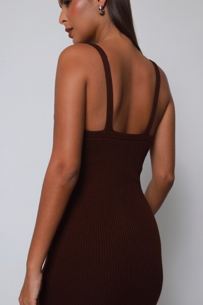 FotoVestido Alcinha Midi Tricot