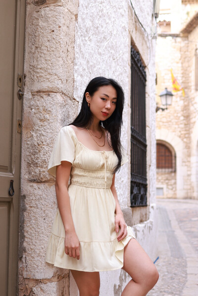 Foto Vestido Poplin Curto