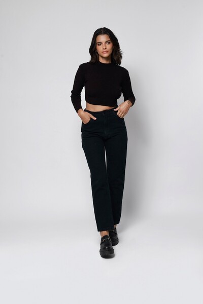 Foto Calça Mom Jeans Fit