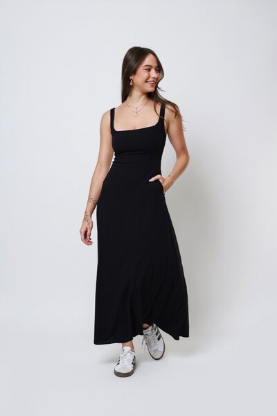 Foto Vestido Anna Longo Decote Quadrado
