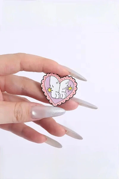 FotoBroche Pin Gatinho Esmaltado