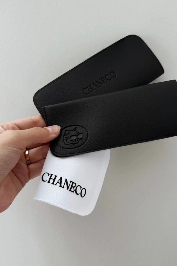 Case Óculos Gato e Flanela Chaneco