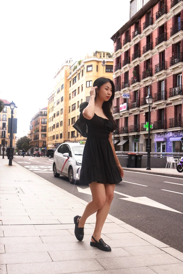 Vestido Poplin Curto