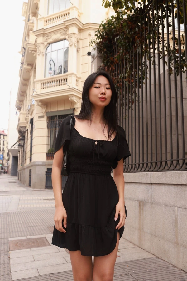 Vestido Poplin Curto