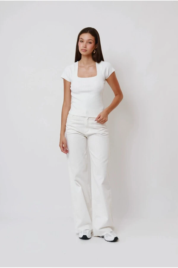 Blusa Karol Decote Redondo Tricot