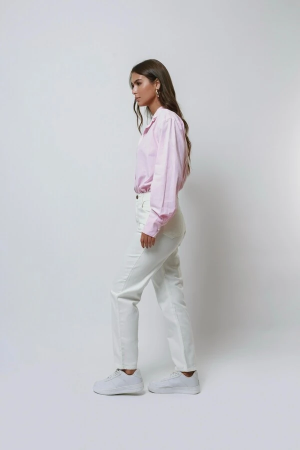 Calça Mom Jeans Fit