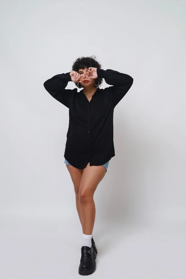 Camisa Classic Viscose Over Premium