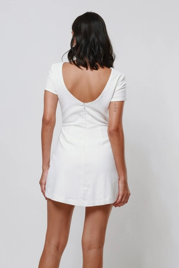 Vestido Macaquinho Lana Linho