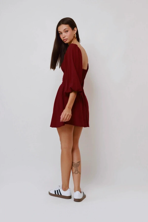 Vestido Corselet Manguinhas Stella