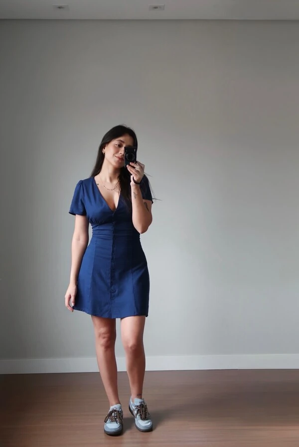 Vestido Ruby Linho Amarração