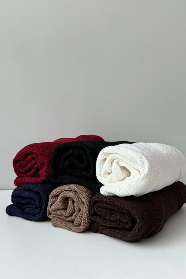 Blusa Texturizada Tricot Decote V
