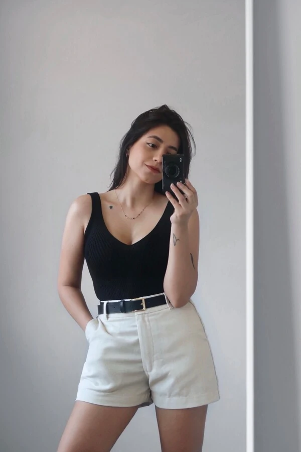 Short Alfaiataria Clássico Curto
