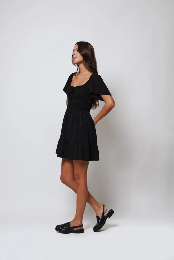 Vestido Poplin Curto