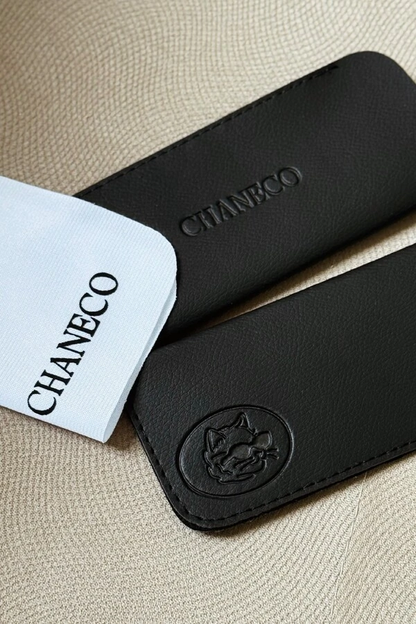 Case Óculos Gato e Flanela Chaneco